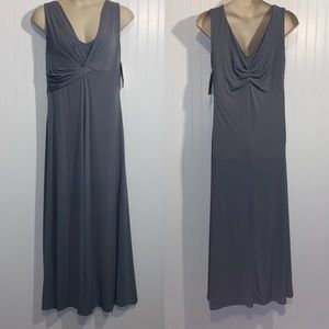 Boston proper  plus size dress floor length 18 twisted front wrap skirt